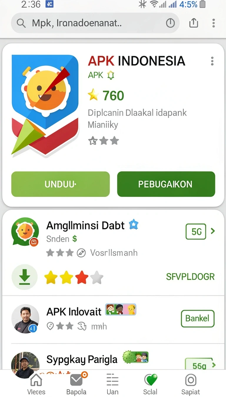 Pratinjau antarmuka dewatogel — aplikasi APK resmi Android v2.5.6